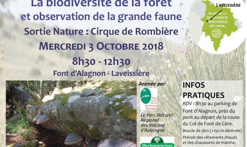 Mercredi de la Biodiversité : randonnée Cirque de Rombière – Font d’Alagnon