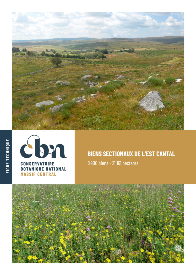 Biodiv’Est Cantal : les biens sectionaux de l’Est Cantal
